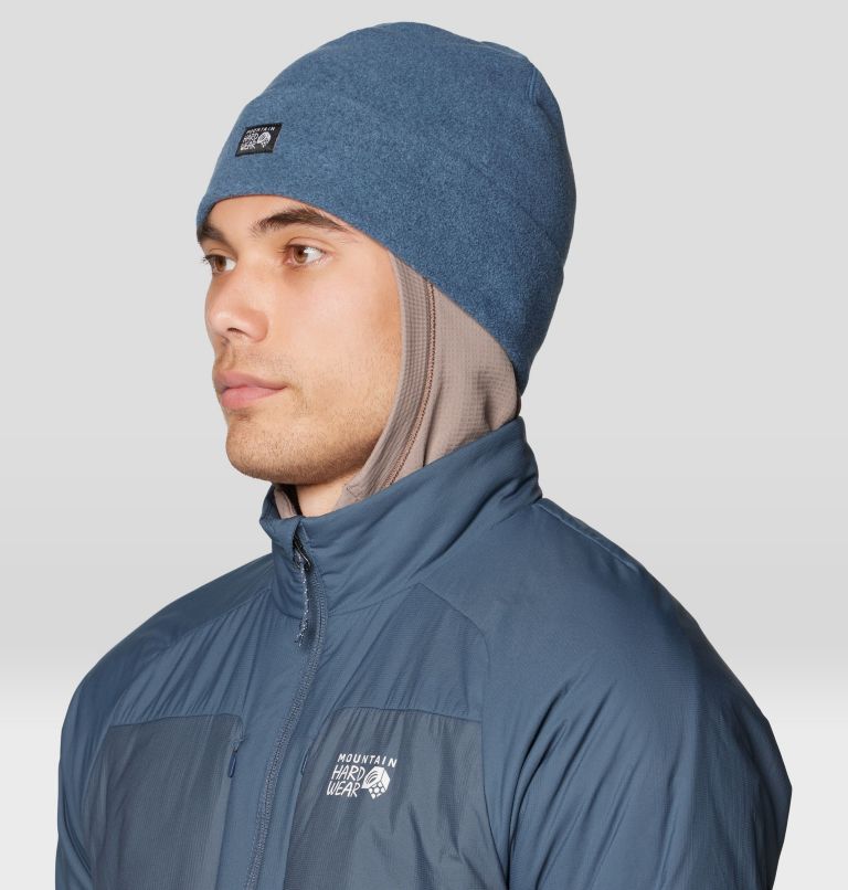 Ski Fleece Beanie | 430 | O/S, Color: Moon Blue Heather, image 4