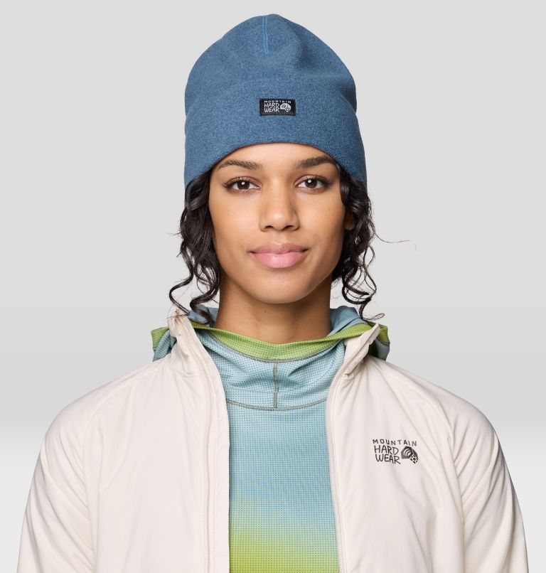 Ski Fleece Beanie | 430 | O/S, Color: Moon Blue Heather, image 5