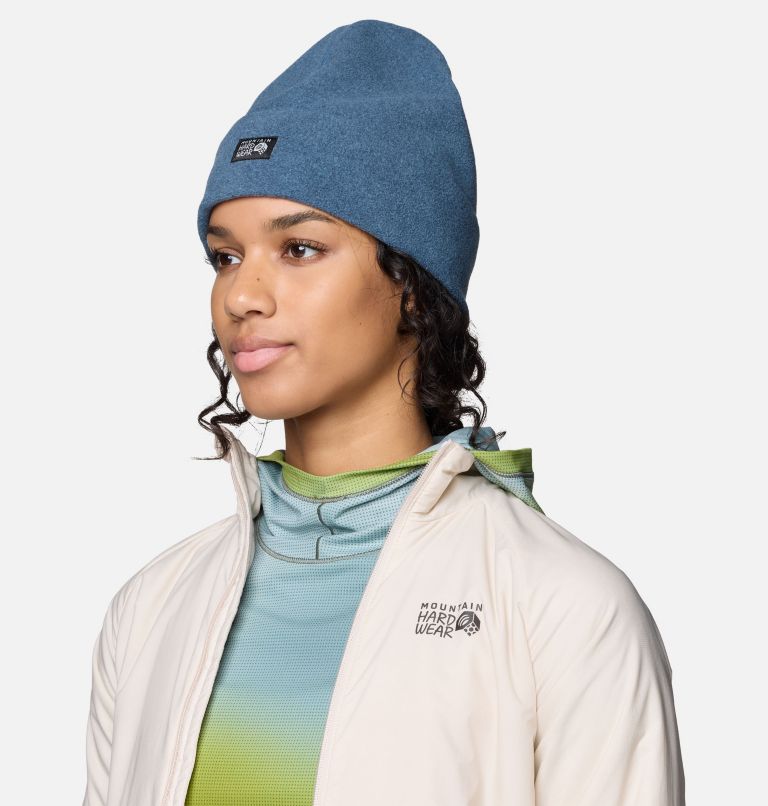 Ski Fleece Beanie | 430 | O/S, Color: Moon Blue Heather, image 7