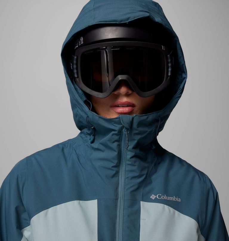 Liftline wasserdichte Ski Jacke für Frauen, Color: Crushed Blue, Everblue, image 5