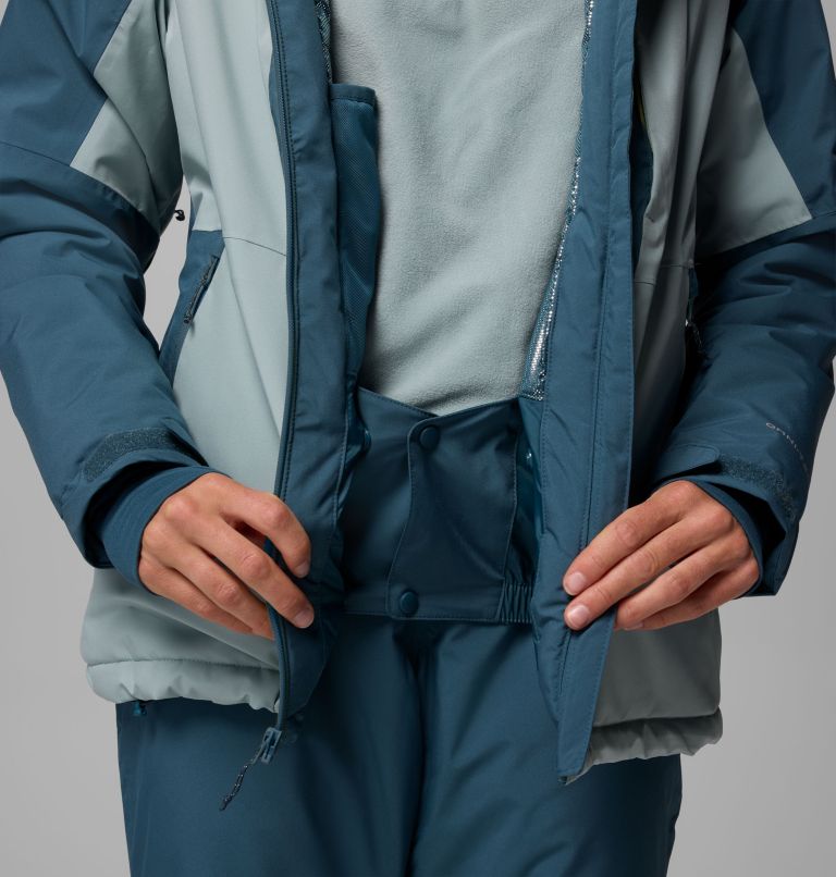 Liftline wasserdichte Ski Jacke für Frauen, Color: Crushed Blue, Everblue, image 7