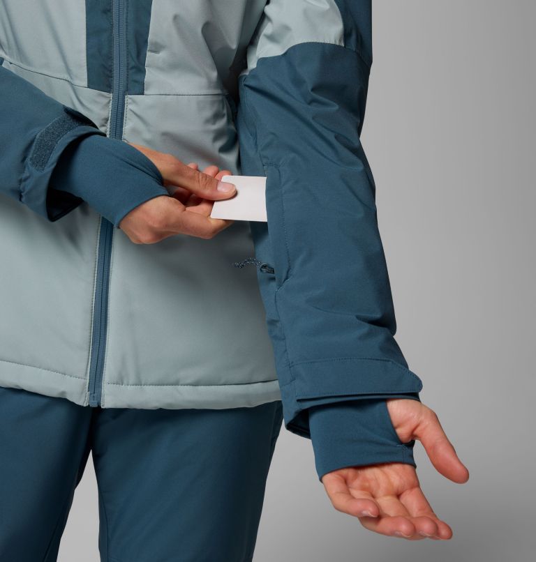 Liftline wasserdichte Ski Jacke für Frauen, Color: Crushed Blue, Everblue, image 11