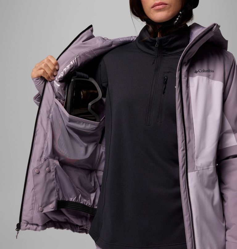Liftline wasserdichte Ski Jacke für Frauen, Color: Lavender Pearl, Shale Purple, image 6