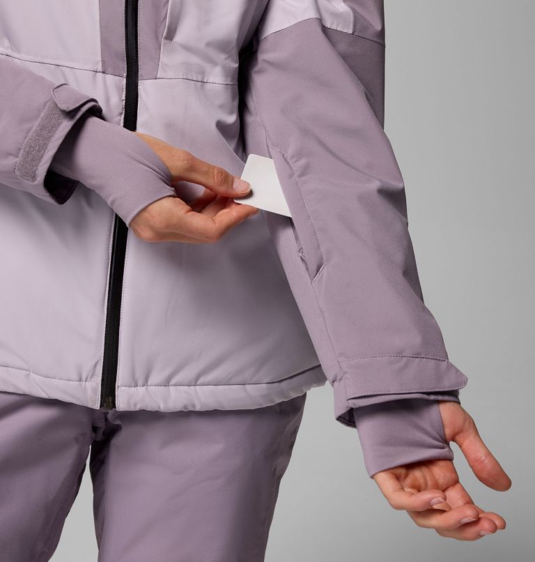 Liftline wasserdichte Ski Jacke für Frauen, Color: Lavender Pearl, Shale Purple, image 11