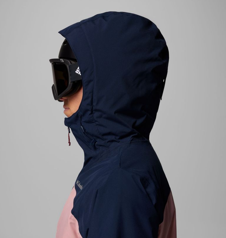 Liftline wasserdichte Ski Jacke für Frauen, Color: Eraser Pink, Collegiate Navy, Rich Wine, image 13