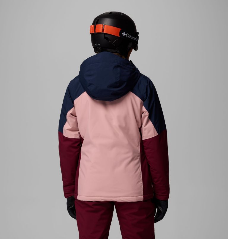 Liftline wasserdichte Ski Jacke für Frauen, Color: Eraser Pink, Collegiate Navy, Rich Wine, image 3