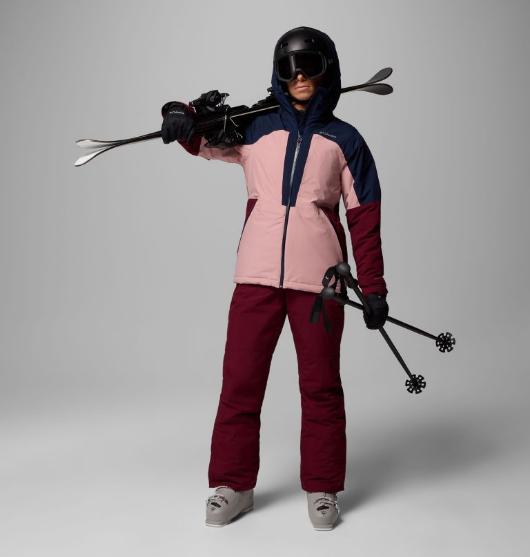 Liftline wasserdichte Ski Jacke für Frauen, Color: Eraser Pink, Collegiate Navy, Rich Wine, image 2