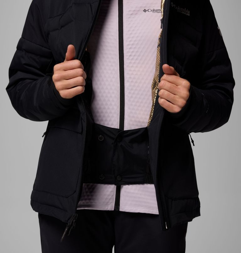 Women's Glacier Ridge Down Jacket, Color: Black, image 7