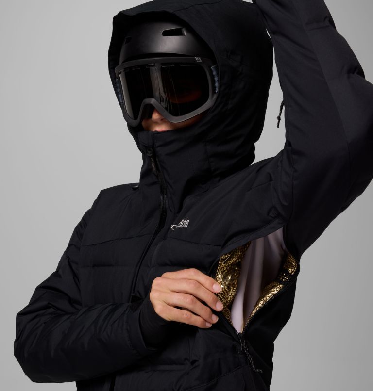Women's Glacier Ridge Down Jacket, Color: Black, image 9