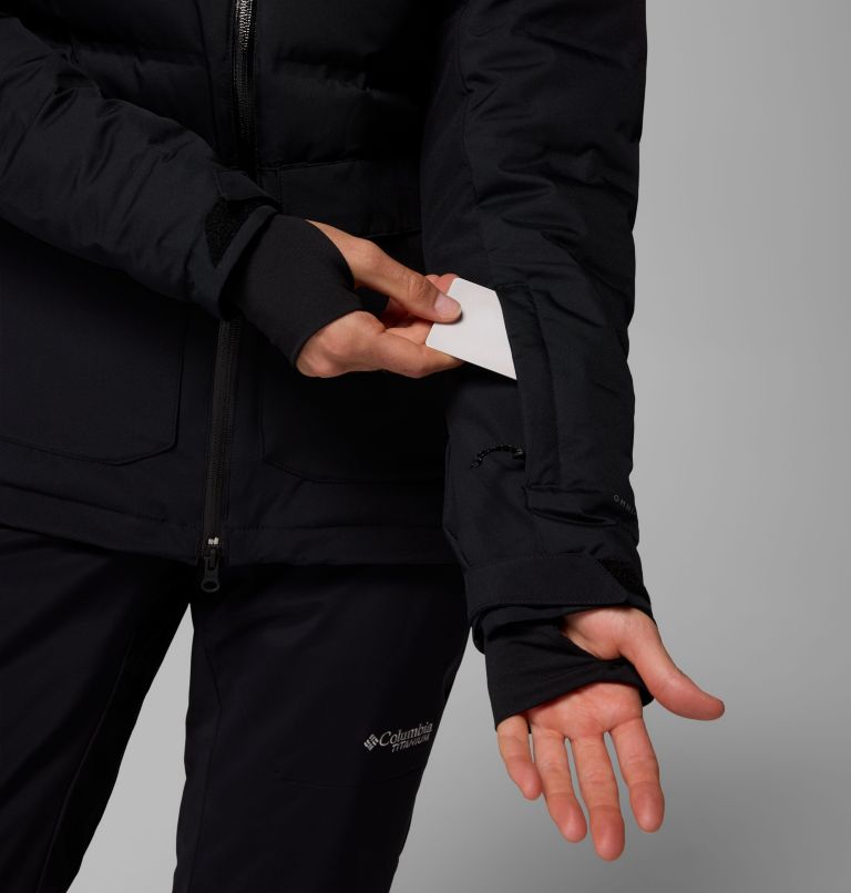 Women's Glacier Ridge Down Jacket, Color: Black, image 10