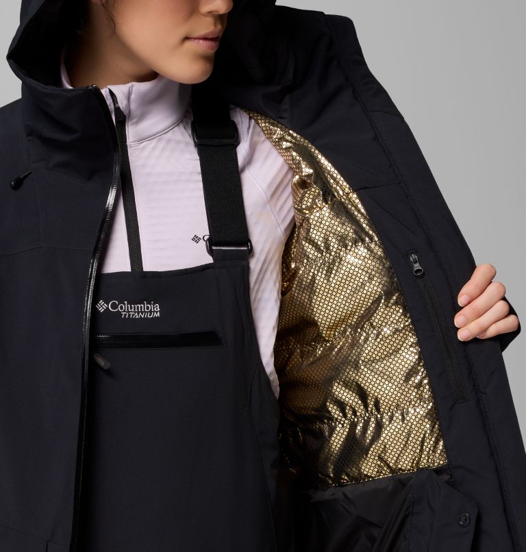 Highland Summit III isolierte wasserdichte Ski Jacke für Frauen, Color: Black, image 6