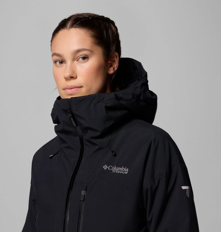 Highland Summit III isolierte wasserdichte Ski Jacke für Frauen, Color: Black, image 8