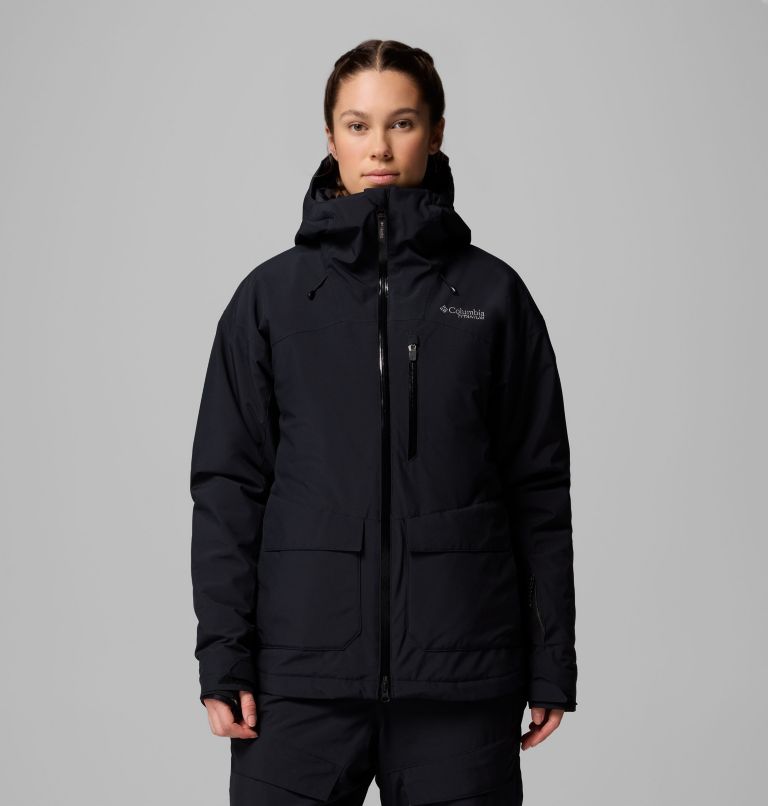 Highland Summit III isolierte wasserdichte Ski Jacke für Frauen, Color: Black, image 1