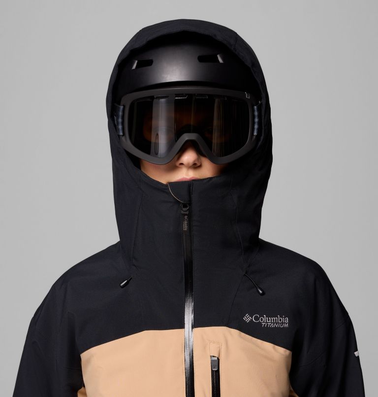 Highland Summit III isolierte wasserdichte Ski Jacke für Frauen, Color: Canoe, Black, image 13