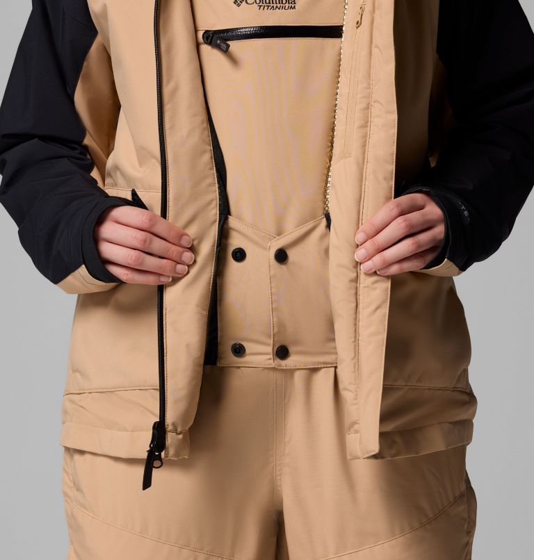 Highland Summit III isolierte wasserdichte Ski Jacke für Frauen, Color: Canoe, Black, image 7