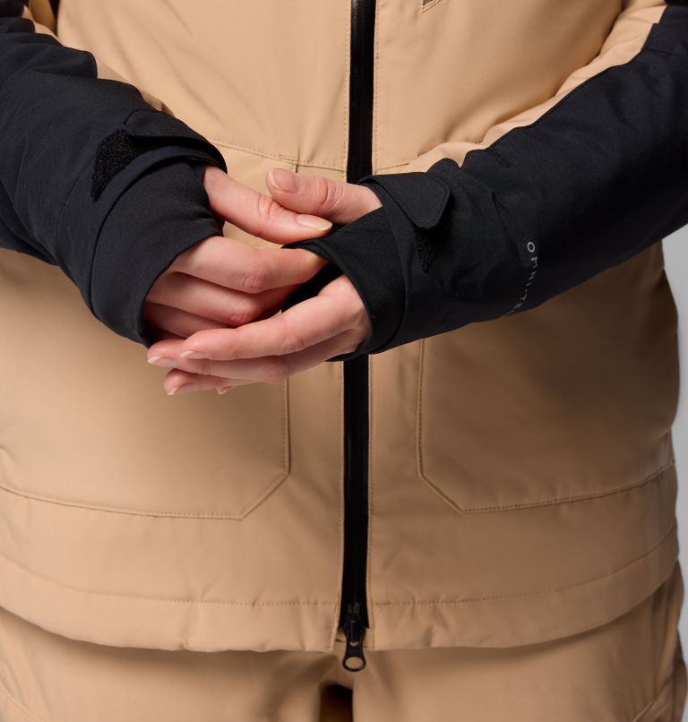 Highland Summit III isolierte wasserdichte Ski Jacke für Frauen, Color: Canoe, Black, image 11