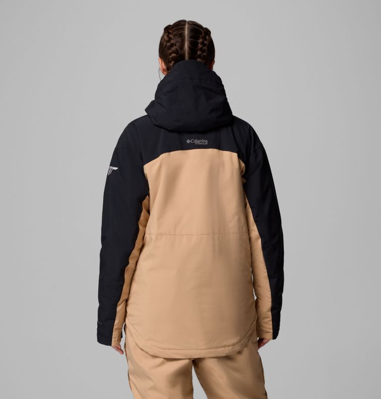 Highland Summit III isolierte wasserdichte Ski Jacke für Frauen, Color: Canoe, Black, image 3
