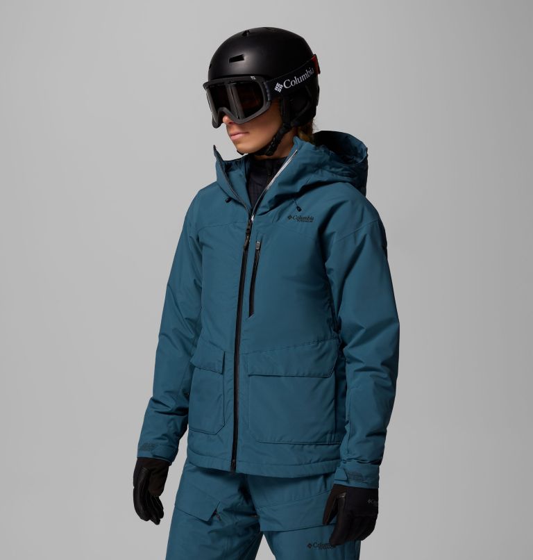 Highland Summit III isolierte wasserdichte Ski Jacke für Frauen, Color: Everblue, image 4