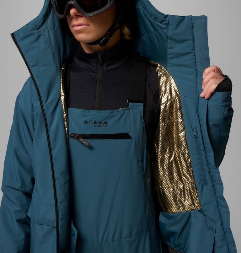 Highland Summit III isolierte wasserdichte Ski Jacke für Frauen, Color: Everblue, image 6