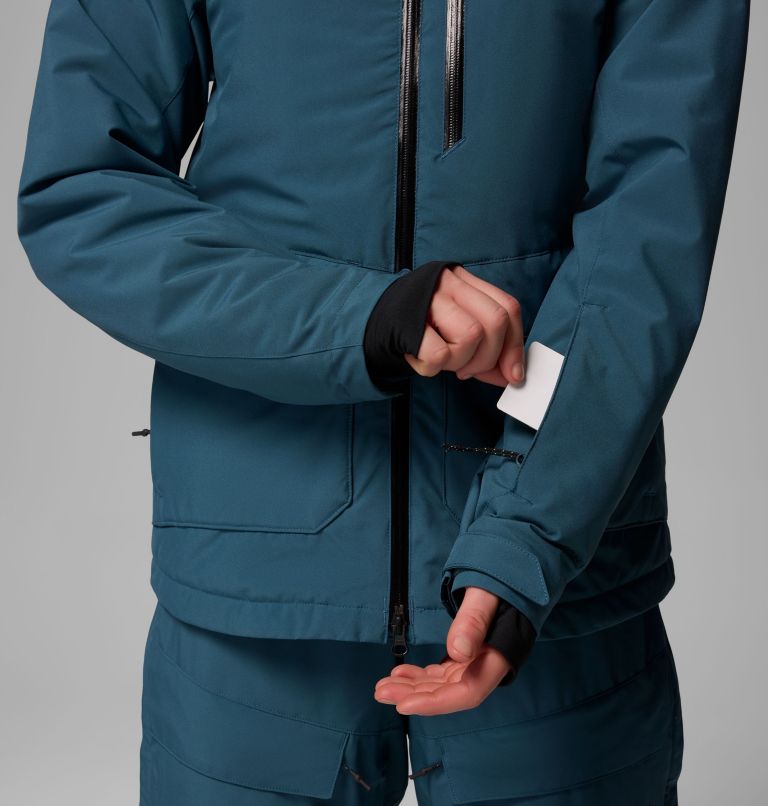 Highland Summit III isolierte wasserdichte Ski Jacke für Frauen, Color: Everblue, image 10