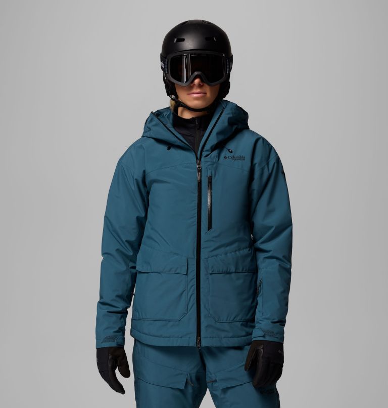 Highland Summit III isolierte wasserdichte Ski Jacke für Frauen, Color: Everblue, image 1