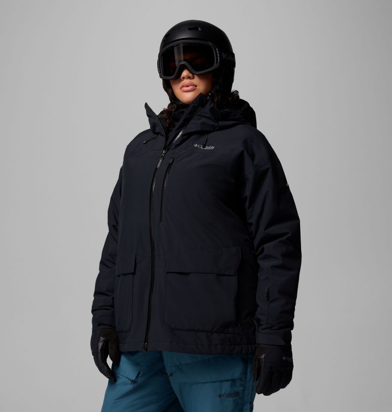 Women's Highland Summit III Insulated Jacket - Plus Size, Color: Black, image 4