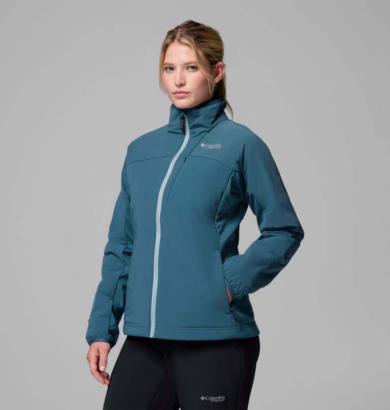 Women's Silver Leaf Lite Hybrid Jacket, Color: Everblue, image 4
