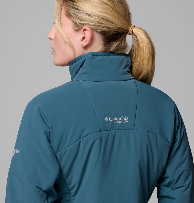 Women's Silver Leaf Lite Hybrid Jacket, Color: Everblue, image 9