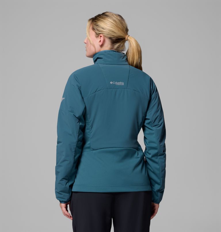 Women's Silver Leaf Lite Hybrid Jacket, Color: Everblue, image 3