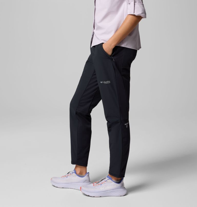 Women's Silver Leaf Lite Hybrid Pants, Color: Black, image 4