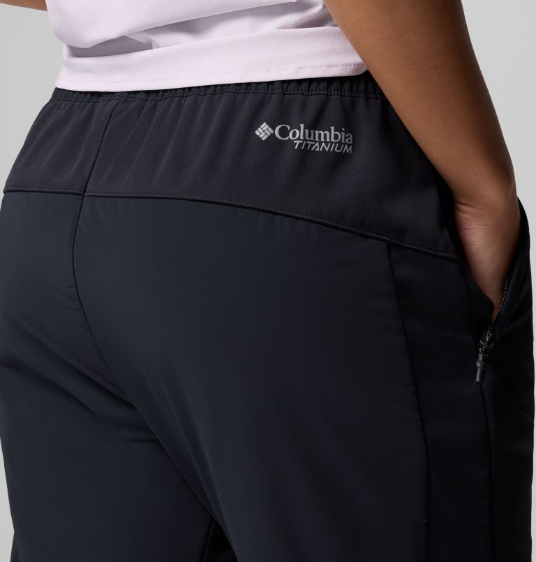 Women's Silver Leaf Lite Hybrid Pants, Color: Black, image 6