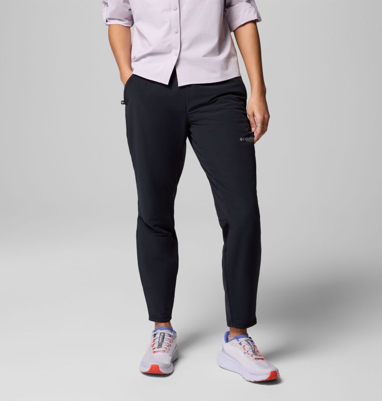 Women's Silver Leaf Lite Hybrid Pants, Color: Black, image 1