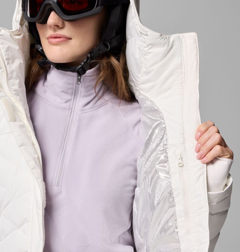 Lay D Daunen V Ski Jacke für Frauen, Color: Sea Salt, image 6