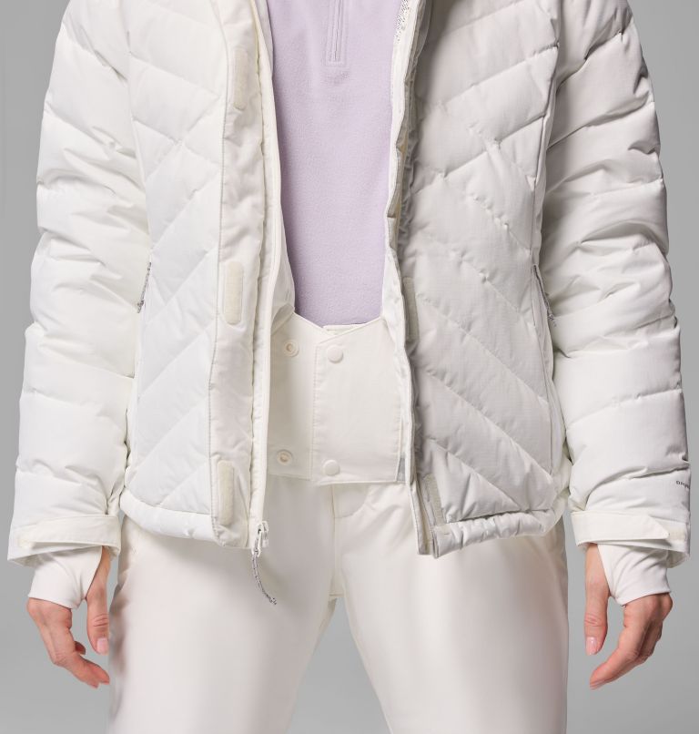 Lay D Daunen V Ski Jacke für Frauen, Color: Sea Salt, image 7