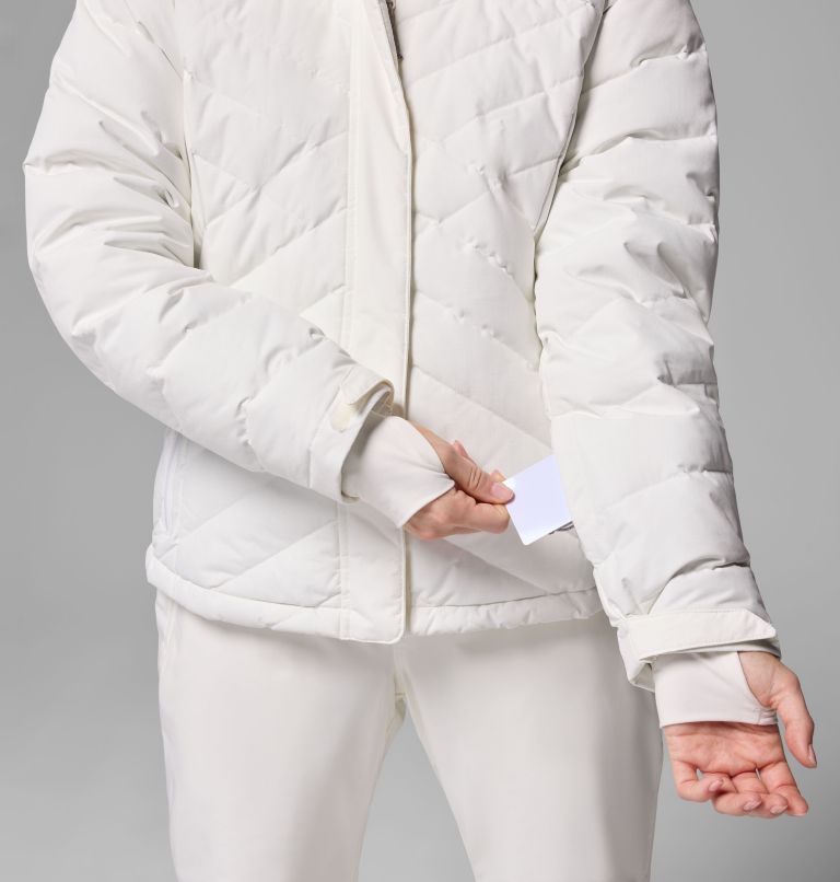 Lay D Daunen V Ski Jacke für Frauen, Color: Sea Salt, image 10