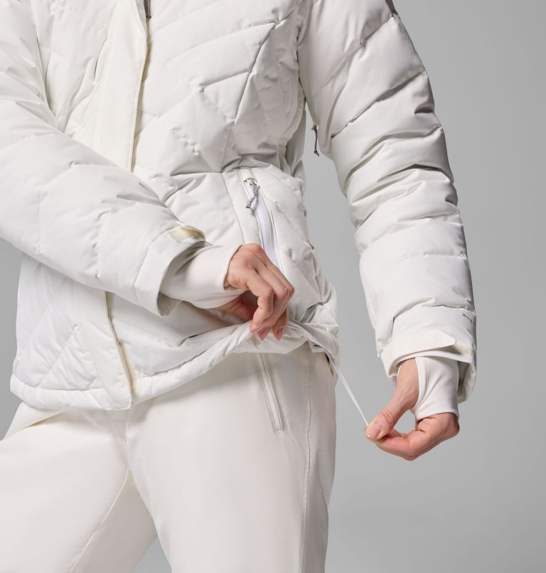 Lay D Daunen V Ski Jacke für Frauen, Color: Sea Salt, image 11