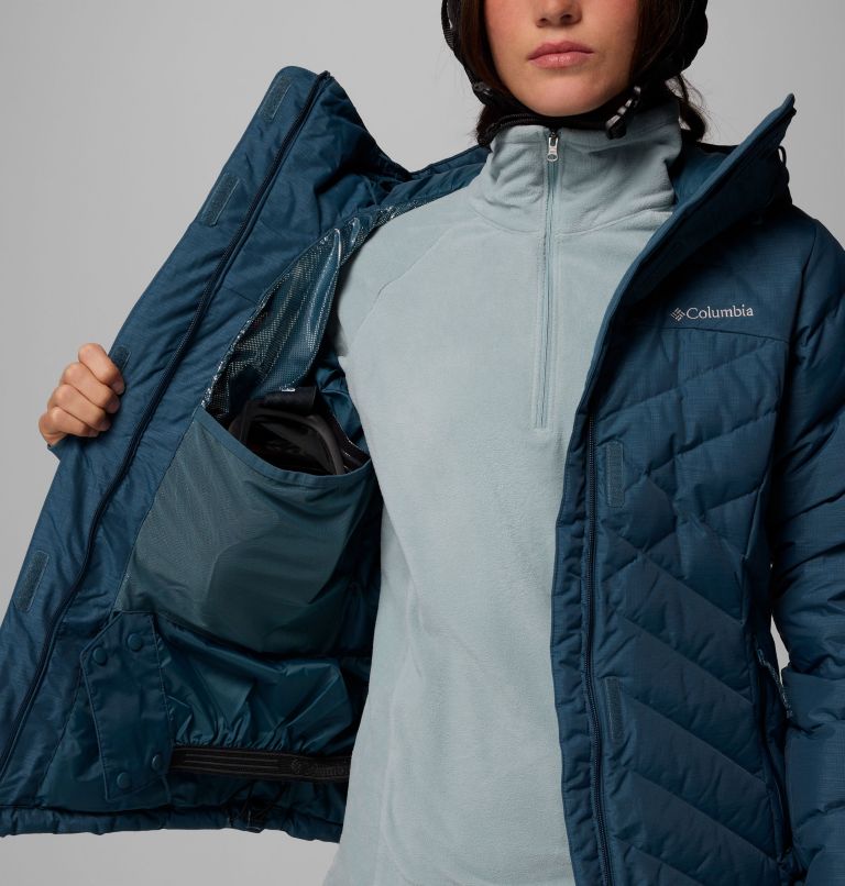 Lay D Daunen V Ski Jacke für Frauen, Color: Everblue, image 5