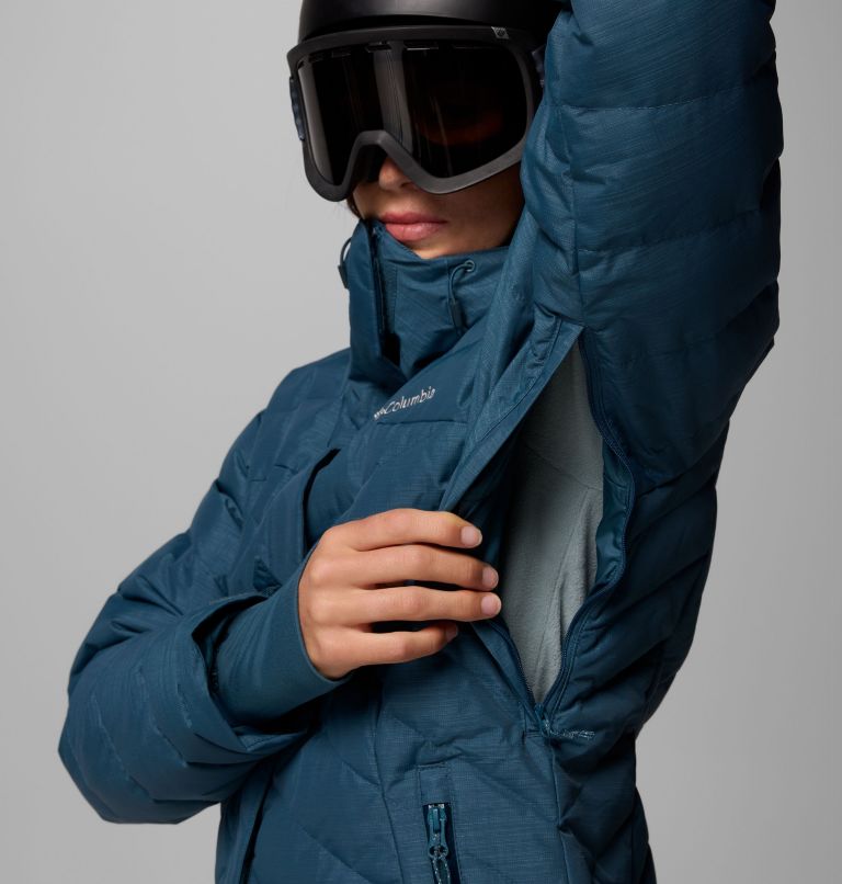 Lay D Daunen V Ski Jacke für Frauen, Color: Everblue, image 9