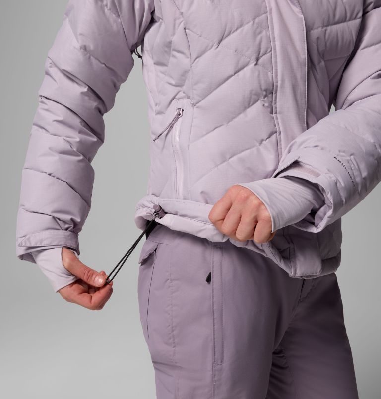 Lay D Daunen V Ski Jacke für Frauen, Color: Lavender Pearl, image 11
