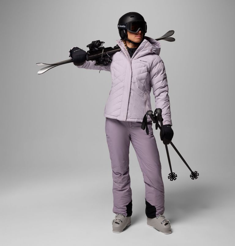 Lay D Daunen V Ski Jacke für Frauen, Color: Lavender Pearl, image 2