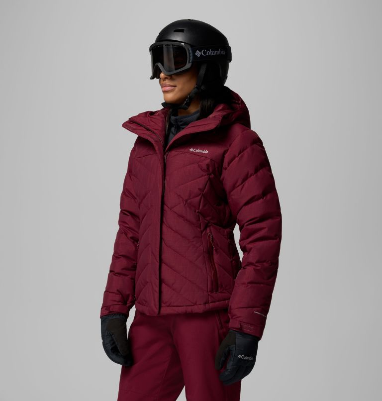 Lay D Daunen V Ski Jacke für Frauen, Color: Rich Wine, image 4