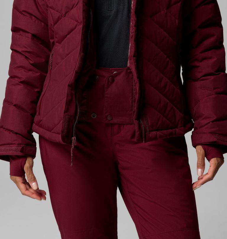 Lay D Daunen V Ski Jacke für Frauen, Color: Rich Wine, image 7