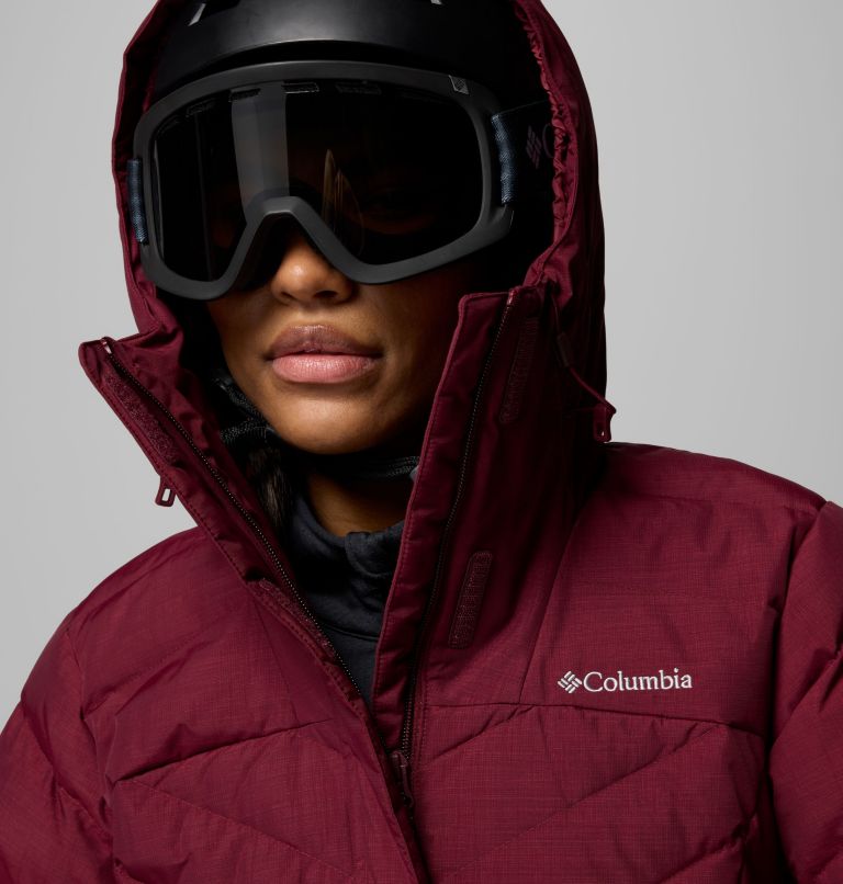 Lay D Daunen V Ski Jacke für Frauen, Color: Rich Wine, image 8