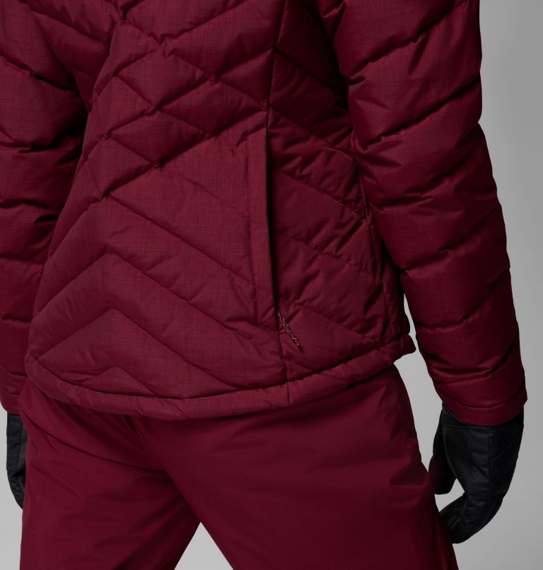 Lay D Daunen V Ski Jacke für Frauen, Color: Rich Wine, image 12