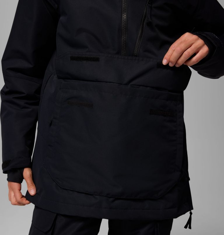 Coreshot wasserdichter isolierter Ski Anorak für Frauen, Color: Black, image 9