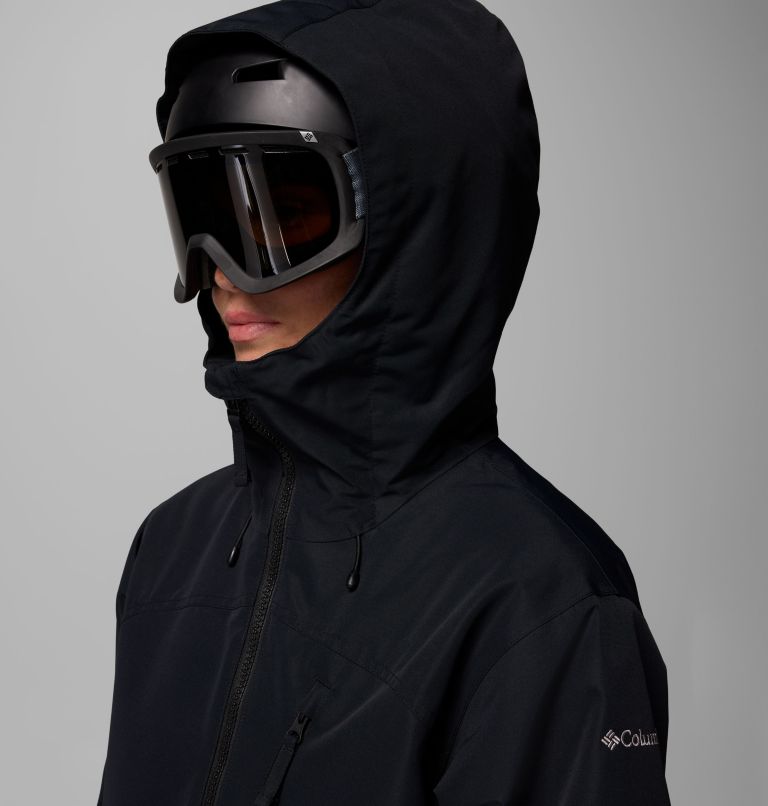 Coreshot wasserdichter isolierter Ski Anorak für Frauen, Color: Black, image 12