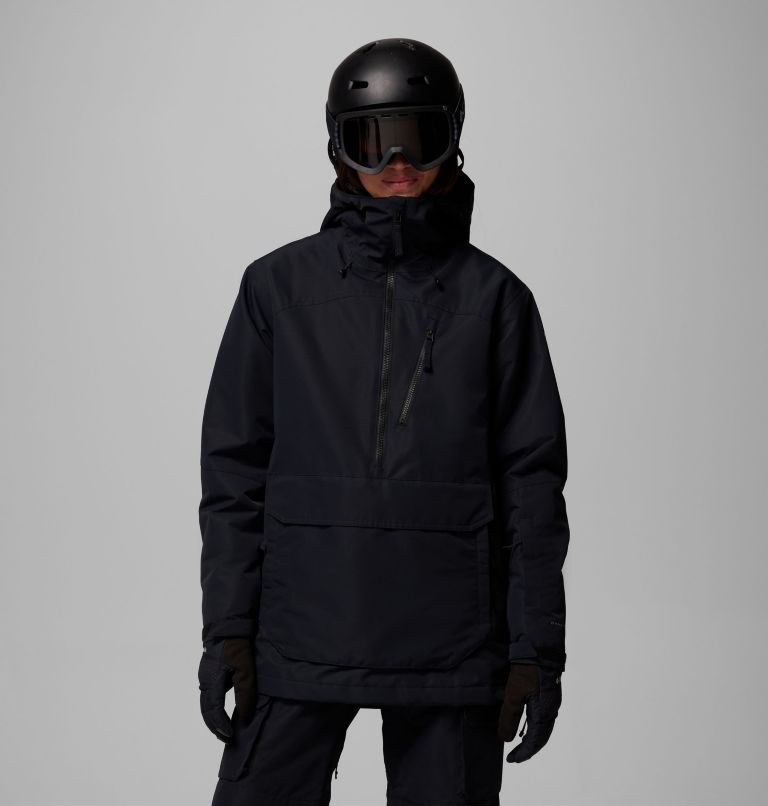 Coreshot wasserdichter isolierter Ski Anorak für Frauen, Color: Black, image 1