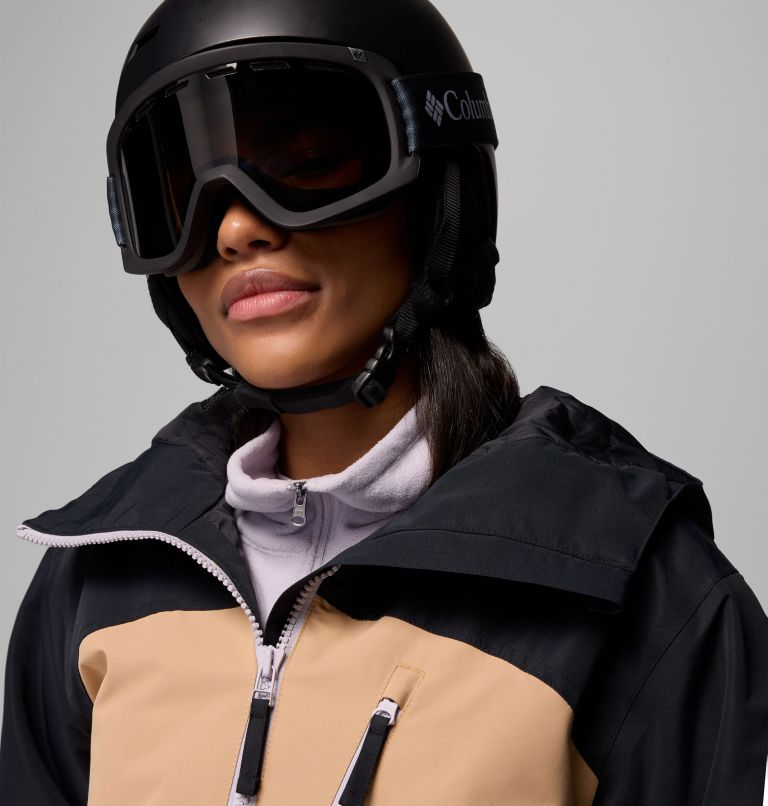 Coreshot wasserdichter isolierter Ski Anorak für Frauen, Color: Canoe, Black, image 5