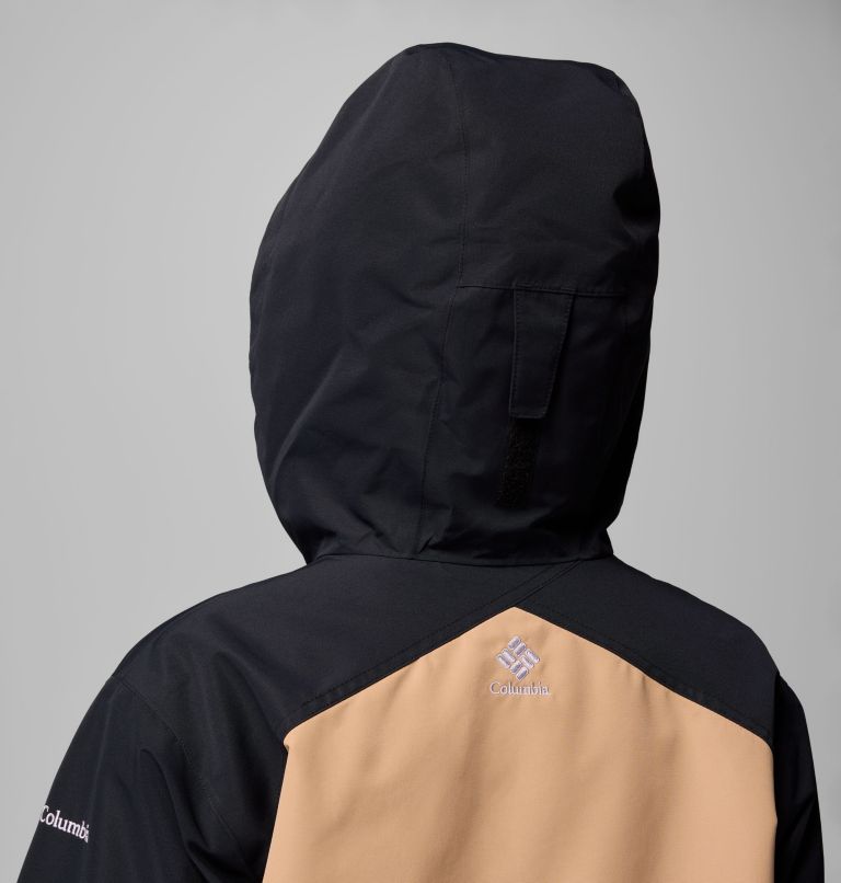 Coreshot wasserdichter isolierter Ski Anorak für Frauen, Color: Canoe, Black, image 11
