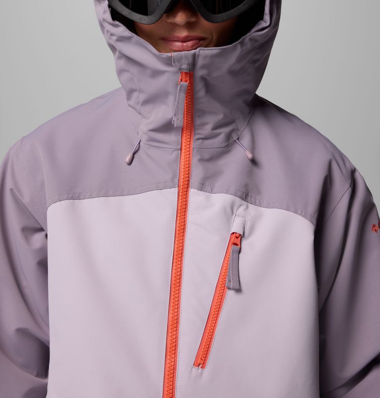 Coreshot wasserdichter isolierter Ski Anorak für Frauen, Color: Lavender Pearl, Shale Purple, image 5